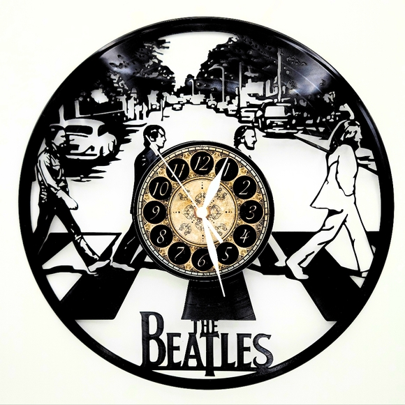 SPOT51.COM Other - THE BEATLES ABBY ROAD vinyl record clock